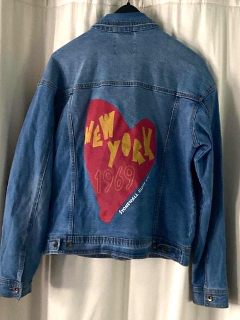 Target Stonewall Riots 1969 New York Pride Denim Jacket Size Medium